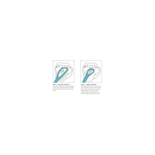 Blue®m gratte langue